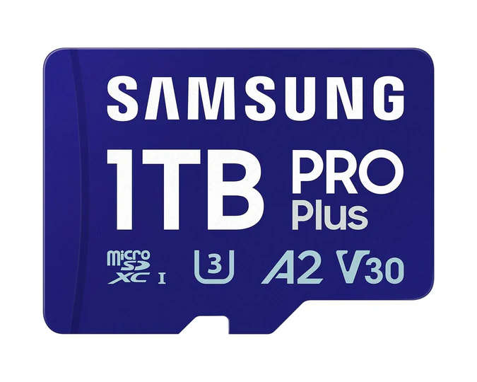 Samsung 1TB Pro Plus microSDXC Memory Card  Read : up to 180MB/s Write