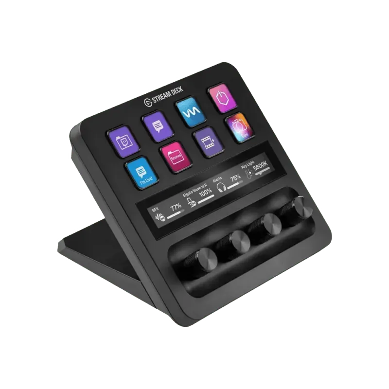 Elgato Streandeck + XLR Dock - 8 Customizable LCD Keys; Studio Grade P