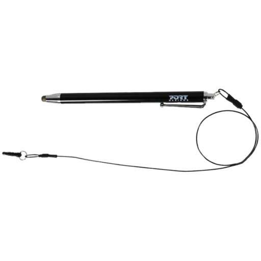Port Black 40cm Cable Stylus