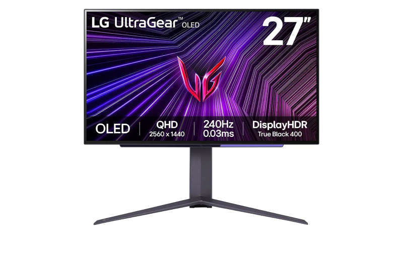 LG 27GS95QE 27'' UltraGear OLED QHD 240Hz Monitor