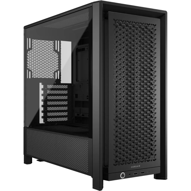 Corsair Frame 4000D Mid-Tower PC Case; No Fans - Black.