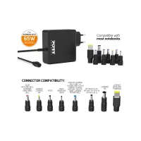 Port 65W Universal AC Adapter