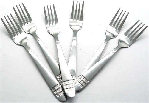 Casey Catering 6 Piece Stainless Steel Dinner Dessert Forks