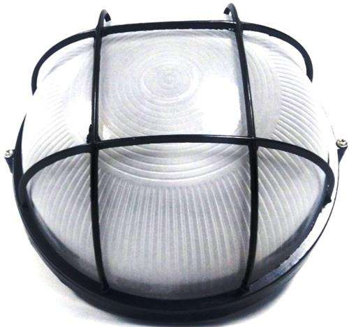 Noble Pays Round Bulkhead Light Fitting Large With Grid