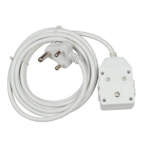 Noble Powerline 10m Multi Plug Coupler Extension Cord Lead