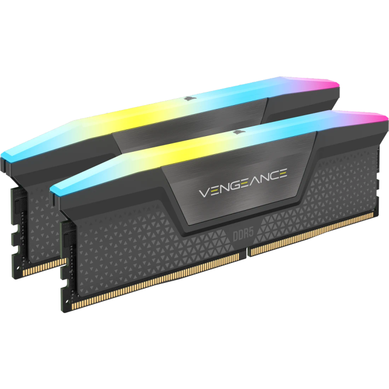 Corsair VENGEANCE RGB DDR5 32GB (2 x 16GB) DDR5 5600 CL40-40-40-77 1.2