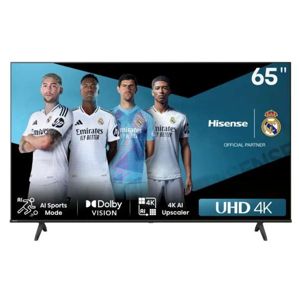 Hisense LEDN65A6N 65'' UHD SMART LED; DOLBY VISION HDR;UHD AI Upscaler
