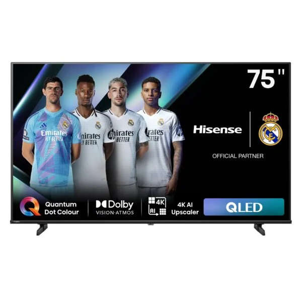 Hisense LEDN75E7N QLED 60hz 4k Smart; Quantum Dot Colour; Dolby Vision.