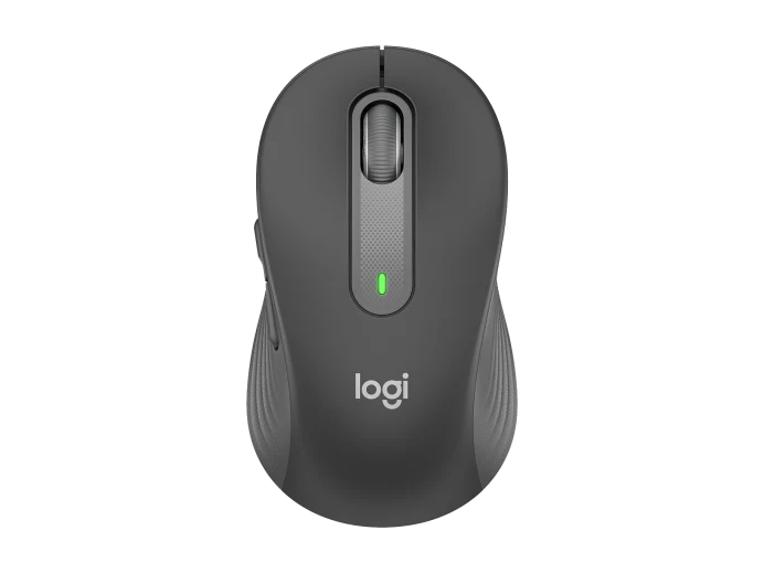 Logitech M650 - Signature Wireless Mouse - Graphite - Bluetooth
