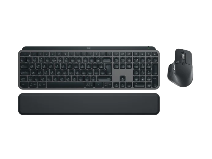 Logitech MX Keys S Combo - Wireless Keyboard and Mouse combo - Slimlin