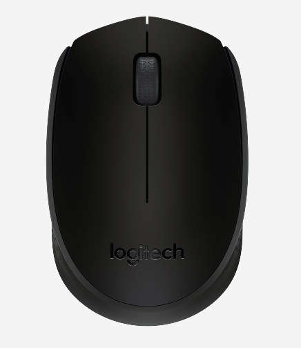 Logitech M170 - Wireless Mouse - USB - Black
