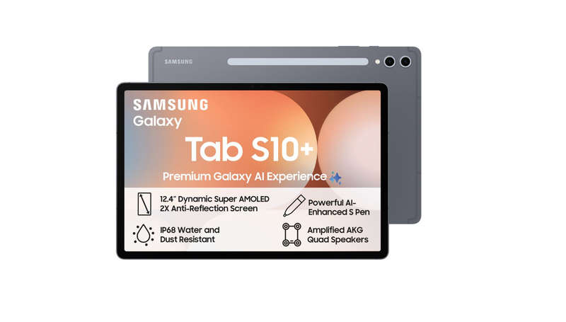 Samsung Galaxy Tab S10+ 12.4" 5G 12GB RAM+256GB Int Memory DS