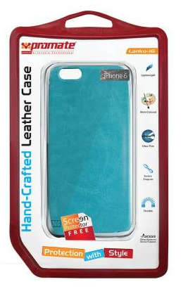 Promate Lanko-i6 Leather Flexible Snap-on