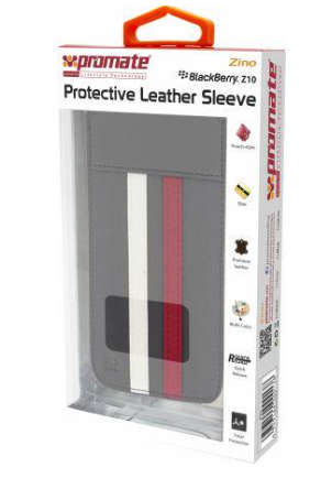 Promate Zino BlackBerry Z10 Protective Leather Sleeve