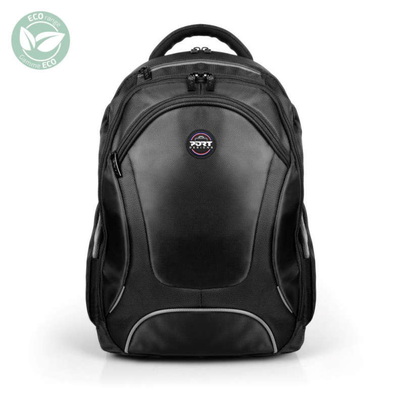 Port Courchevel Black 17.3" Backpack