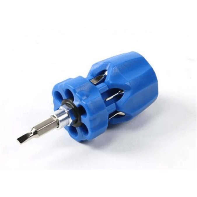 Goldtool 7 In 1 Stubby Flat Head Driver Set