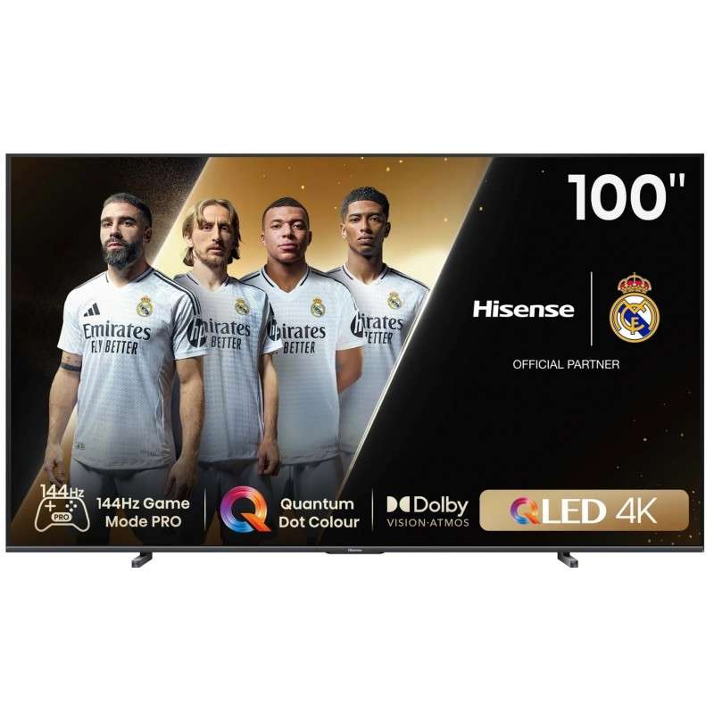 Hisense 100" QLED UHD 144HZ Smart TV