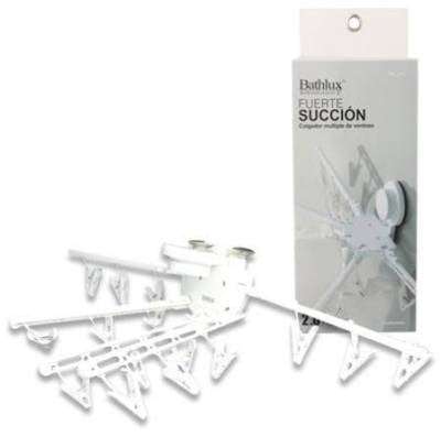Bathlux Overhead Hanging Clothing Dryer With Suction Cup