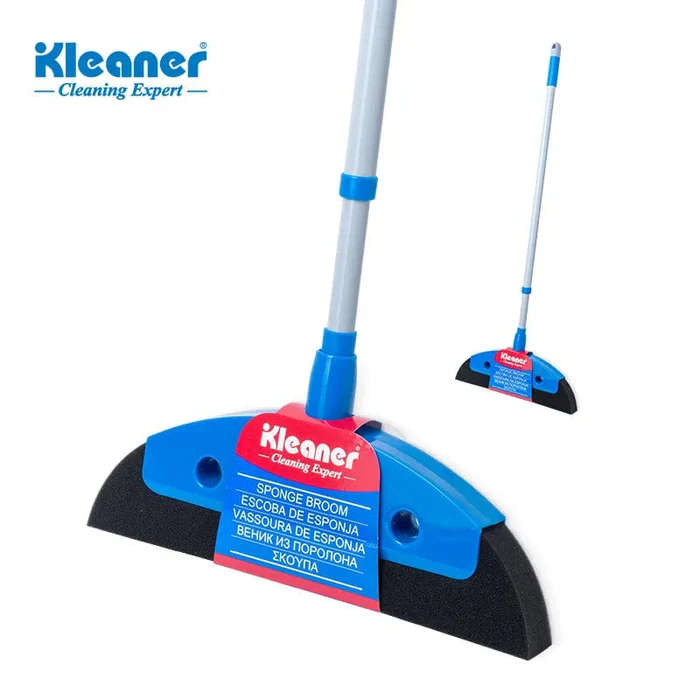 Kleaner Multi Purpose Soft Sponge Easy Foam Broom with