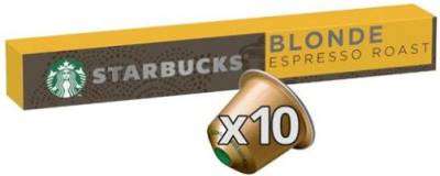 Starbucks Blonde Espresso Roast Nespresso Compatible Pods