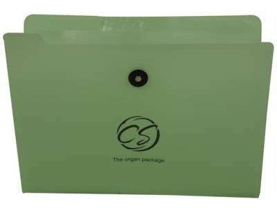 Brainware 8 Compartment Expanding File Organiser Green