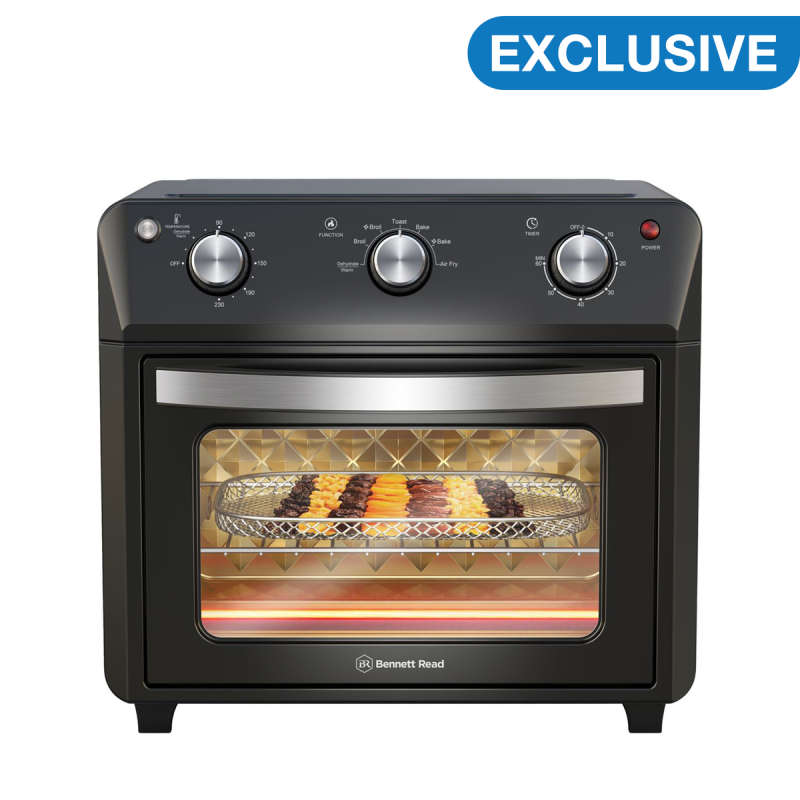 Bennett Read 25L Air Fryer Oven with Rotisserie Black