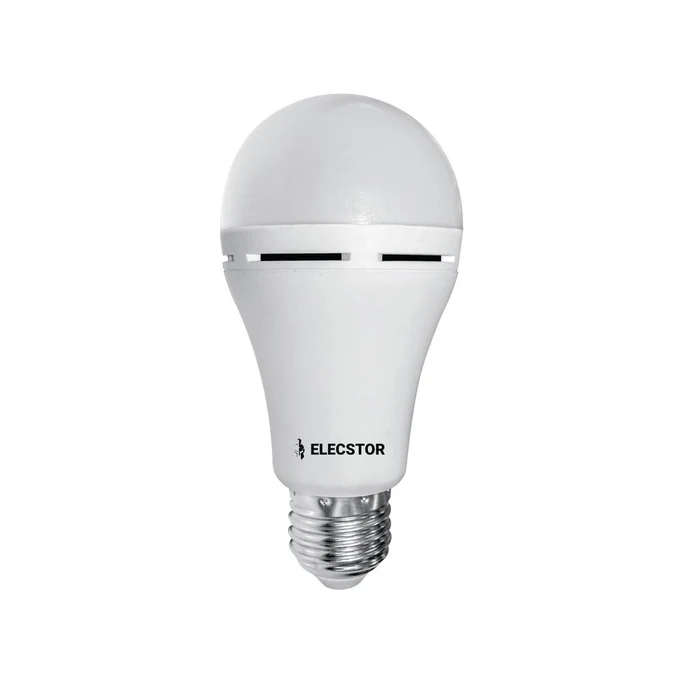 Elecstor E27 7Watt Emergency Rechargeable LED Bulb