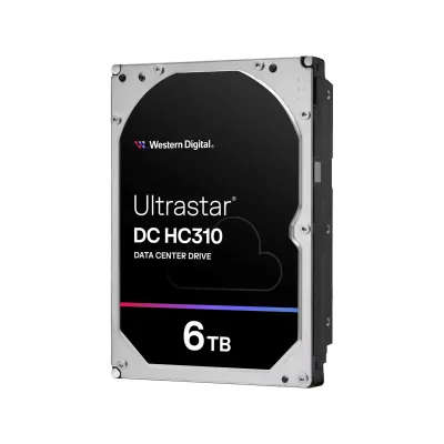 Western Digital Ultrastar DC HC310 6TB SAS Data Center Server HDD