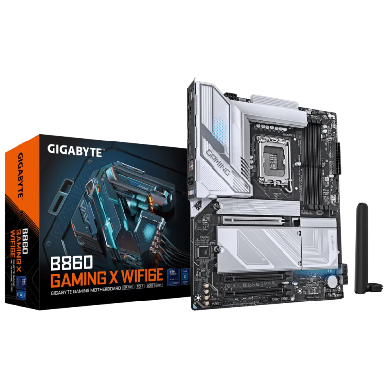 Gigabyte B860 Gaming X Wi-Fi Intel Core Ultra Socket LGA 1851 ATX Motherboard