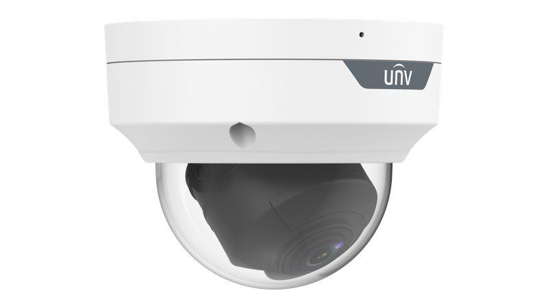 Uniview 4MP ColorHunter Wise-ISP Fixed Dome Network Camera - Surveillance
