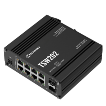Teltonika 8-Port Industrial Managed PoE+ Switch