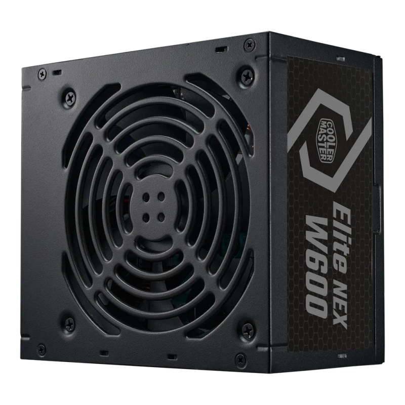 Cooler Master Elite NEX N600 230V 600W Non-Modular Black Desktop Power Supply