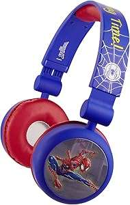 Spider-Man Bluetooth Headphones with Swivel Cups