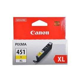 Canon CLI-451 XL Colour Ink Cartridge - Yellow