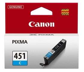 Canon CLI-451 Colour Ink Cartridge - Cyan
