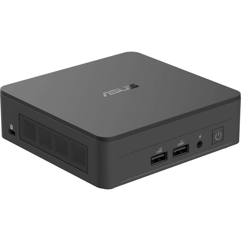 Asus NUC 13 ProBarebone Mini PC 1 x Core i5 1340P up to 4.6 GHz Intel Iris Xe Graphics   Black