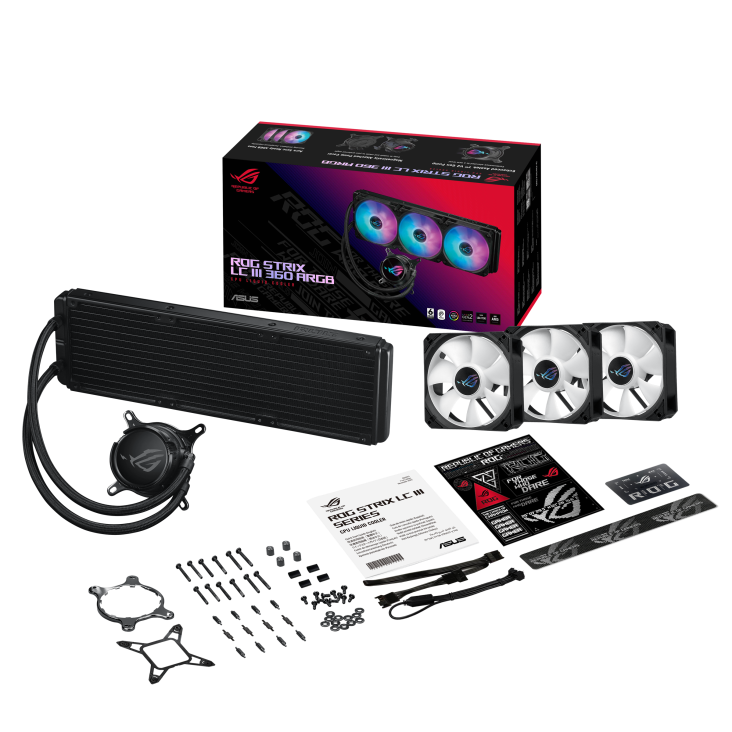 Asus ROG Strix LC III 360 ARGB 120mm CPU All-in-one Liquid Cooler