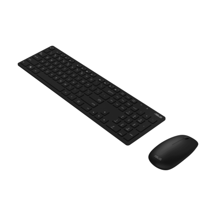 Asus W5000 Wireless Keyboard and Mouse Set  - White