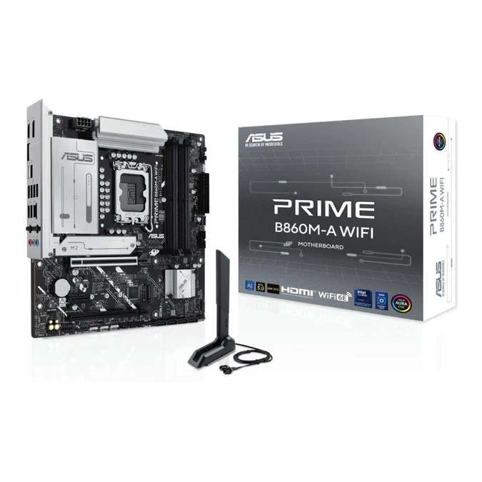 Asus Prime B860M-A Wi-Fi Intel LGA 1851 micro ATX Motherboard