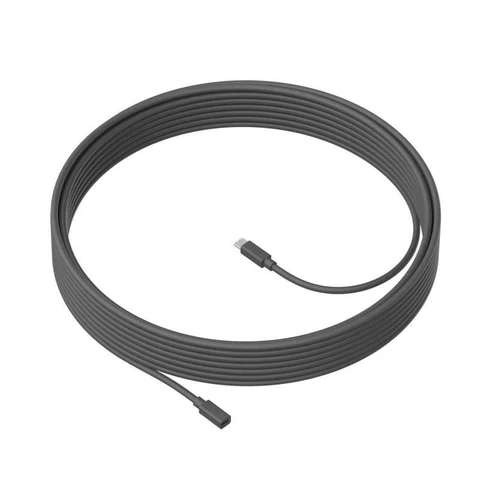 Logitech MeetUp Mic Extension Cable, 10m - Graphite