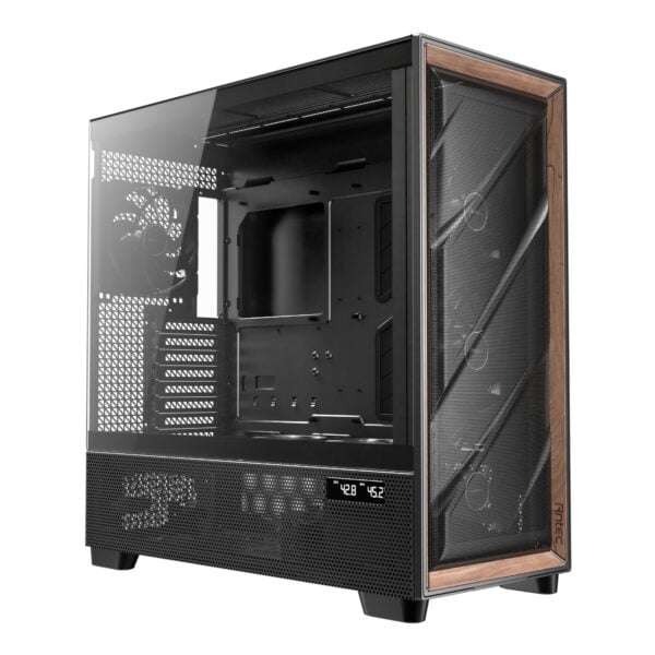 Antec FLUX PRO E-ATX Mid Tower Gaming Chassis - Black