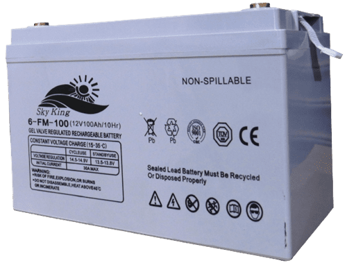 Solarix  12V 100AH Gel Battery