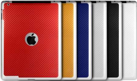 Promate iSkin Carbon Fiber Body and Screen Protector for iPad 2 and the new iPad