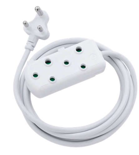 Ellies Side by Side Light Duty Extension Lead-5M