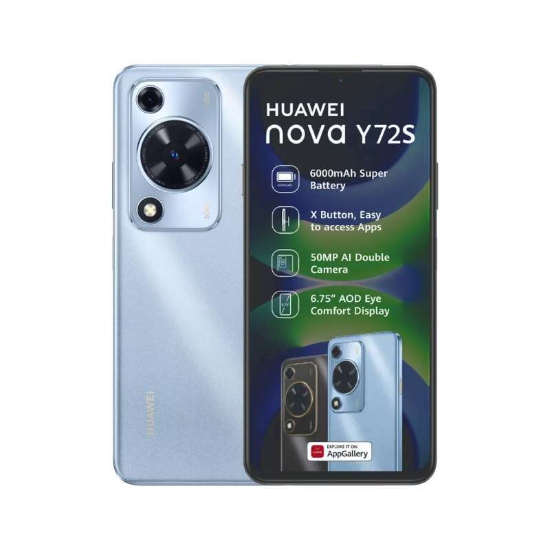 Dual SIM/ HMS/ 6.75 HD+/8GB+128GB/ 8MP Front Camera/50+2MP Rear Camera