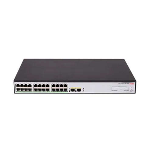 H3C S1600V2-26P-HPWR L2 Ethernet Switch with 24x 10/100/1000 BASE-T PoE