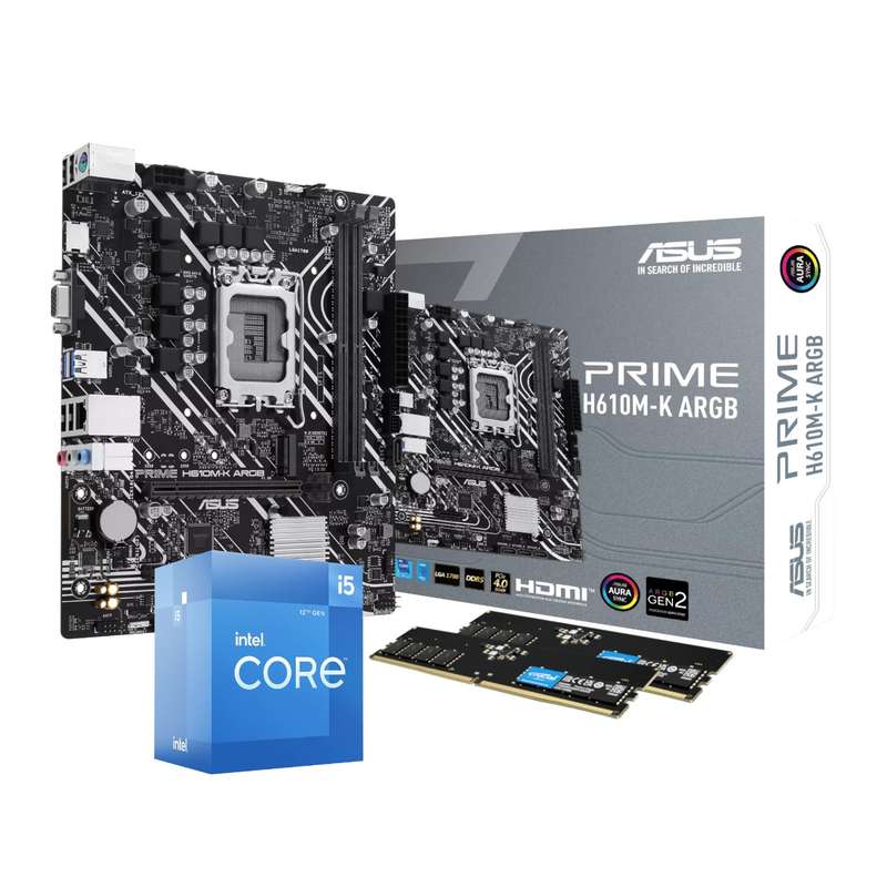 PCBuilder Intel Core i5-12400 LEVEL UP Core Upgrade Kit