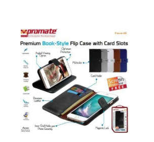Promate Tava-i6 Premium Book-Style Flip