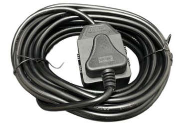 Acconet Extension Cord - Double Coupler, 16Amp, 10 Meter, Black