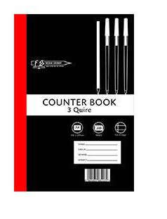 Freedom A4 Feint and Margin 3 Quire Counter Book 288 Page - (Pack of 5)